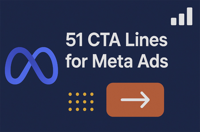 51 CTA lines for Meta ads